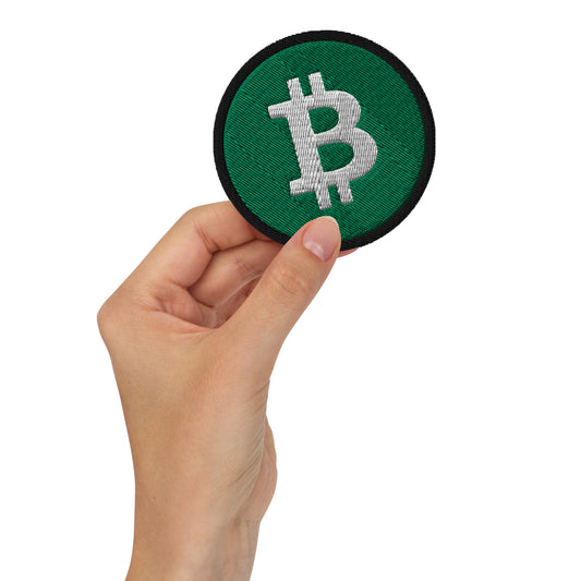 Bitcoin Cash - Embroidered patches