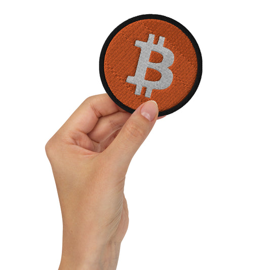 Bitcoin - Embroidered patches