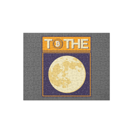 Bitcoin To The Moon - Jigsaw puzzle