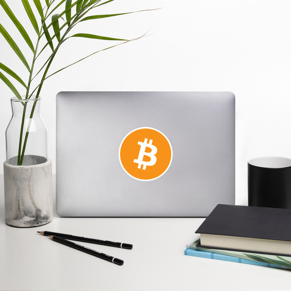 Bitcoin - Bubble-free stickers