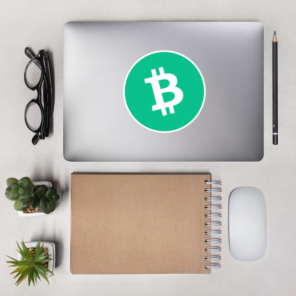 Bitcoin Cash - Bubble-free stickers