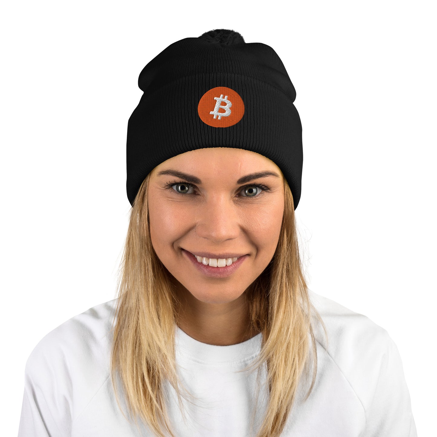 Bitcoin - Pom-Pom Beanie