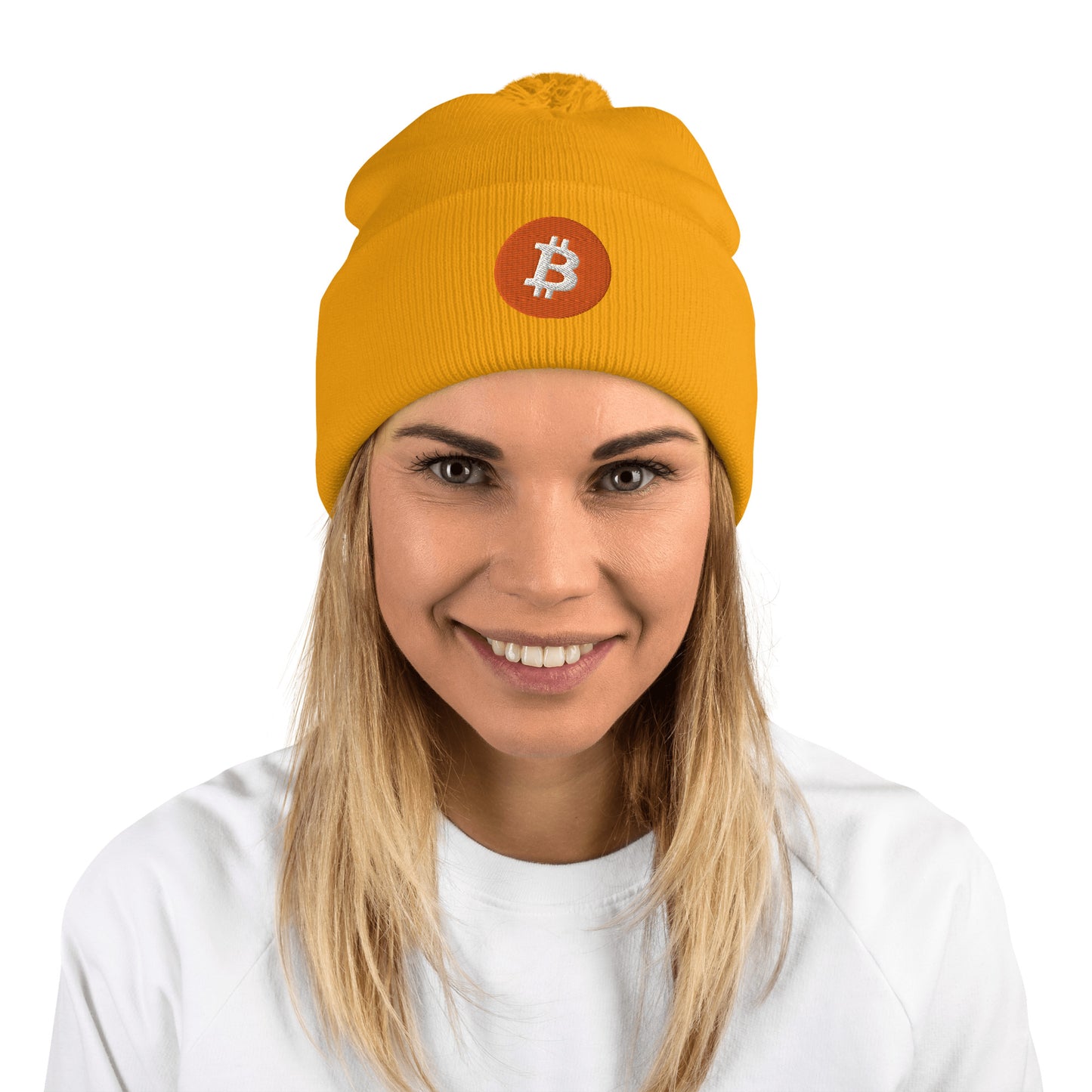 Bitcoin - Pom-Pom Beanie