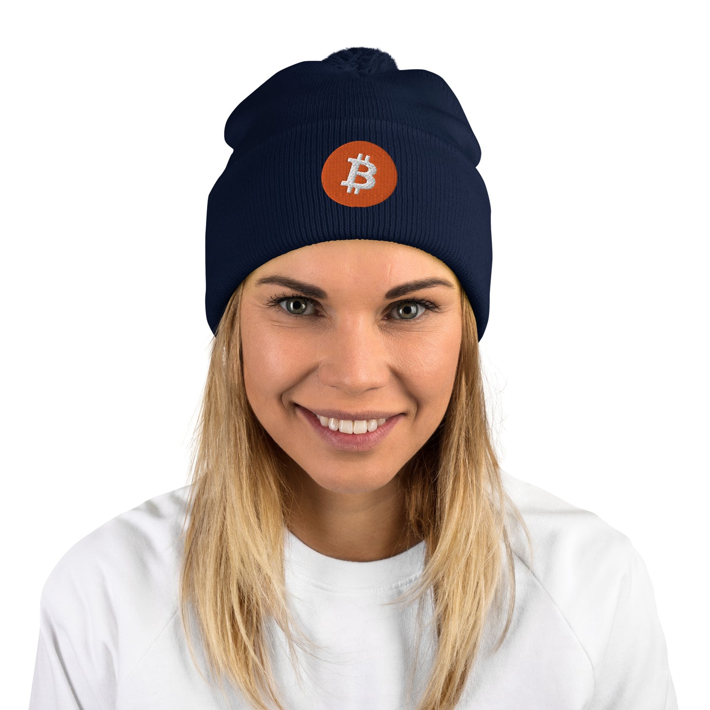 Bitcoin - Pom-Pom Beanie