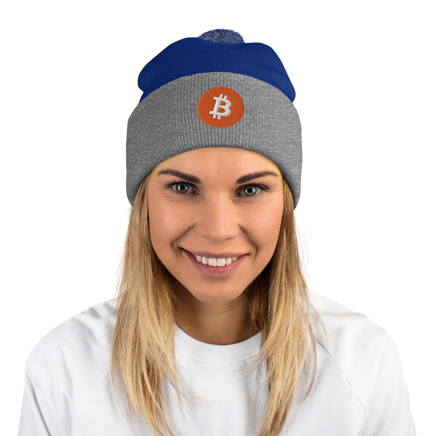 Bitcoin - Pom-Pom Beanie