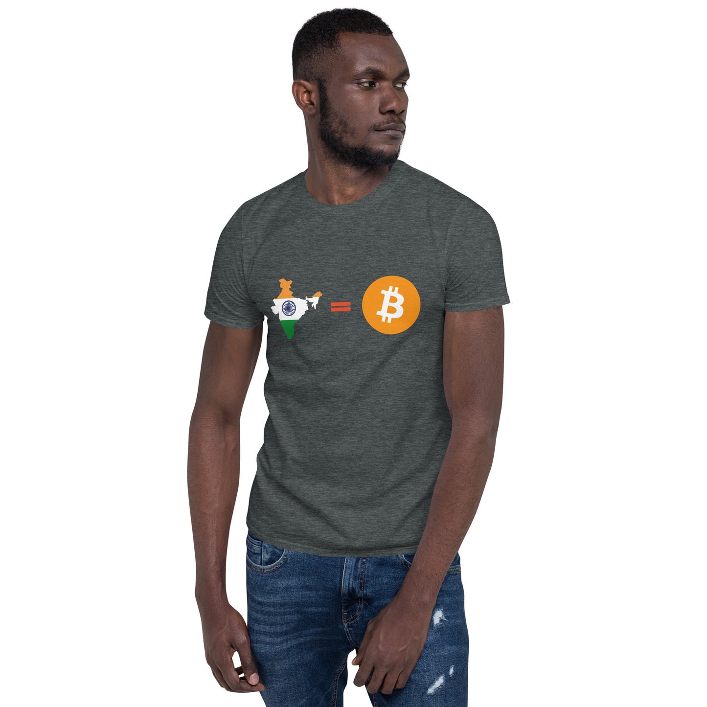 India = BTC - Short-Sleeve Unisex T-Shirt