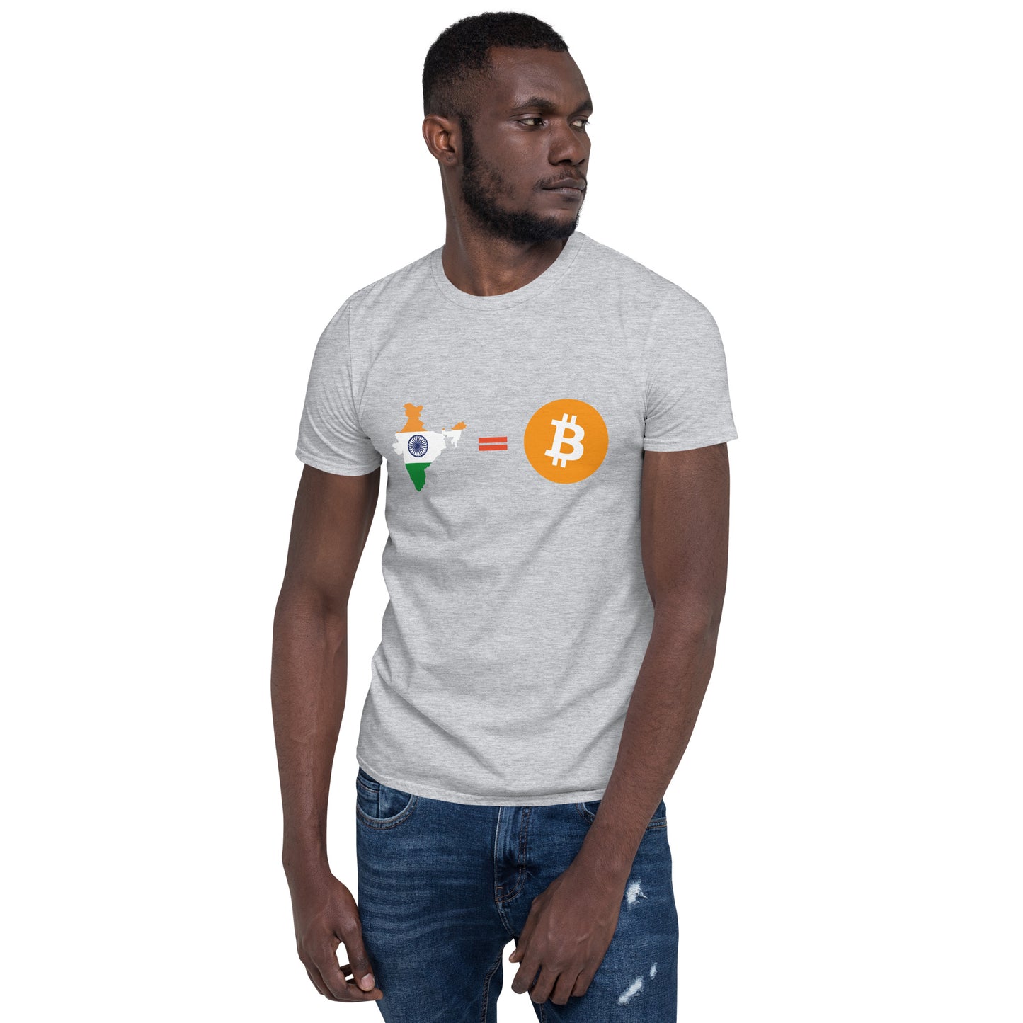 India = BTC - Short-Sleeve Unisex T-Shirt