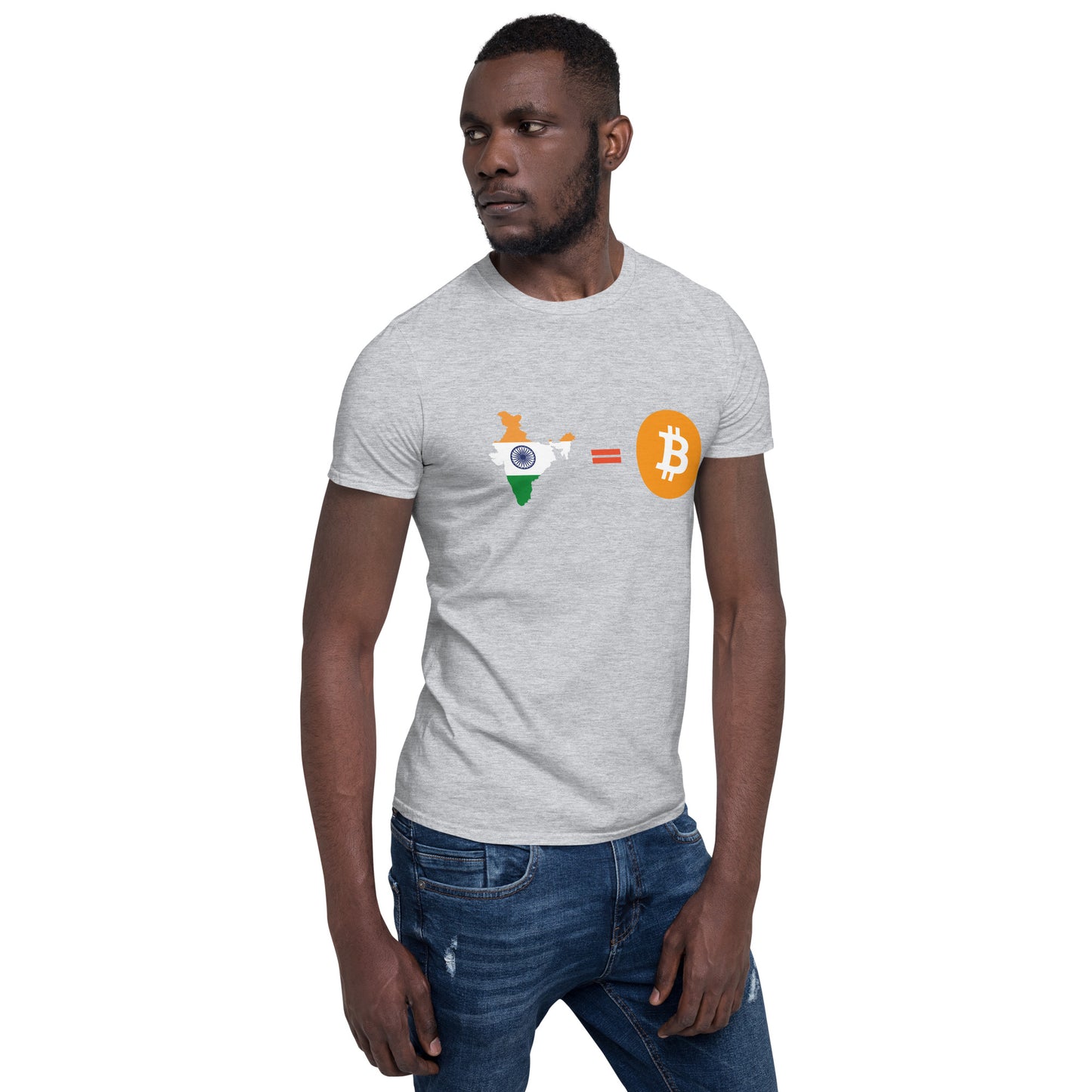 India = BTC - Short-Sleeve Unisex T-Shirt