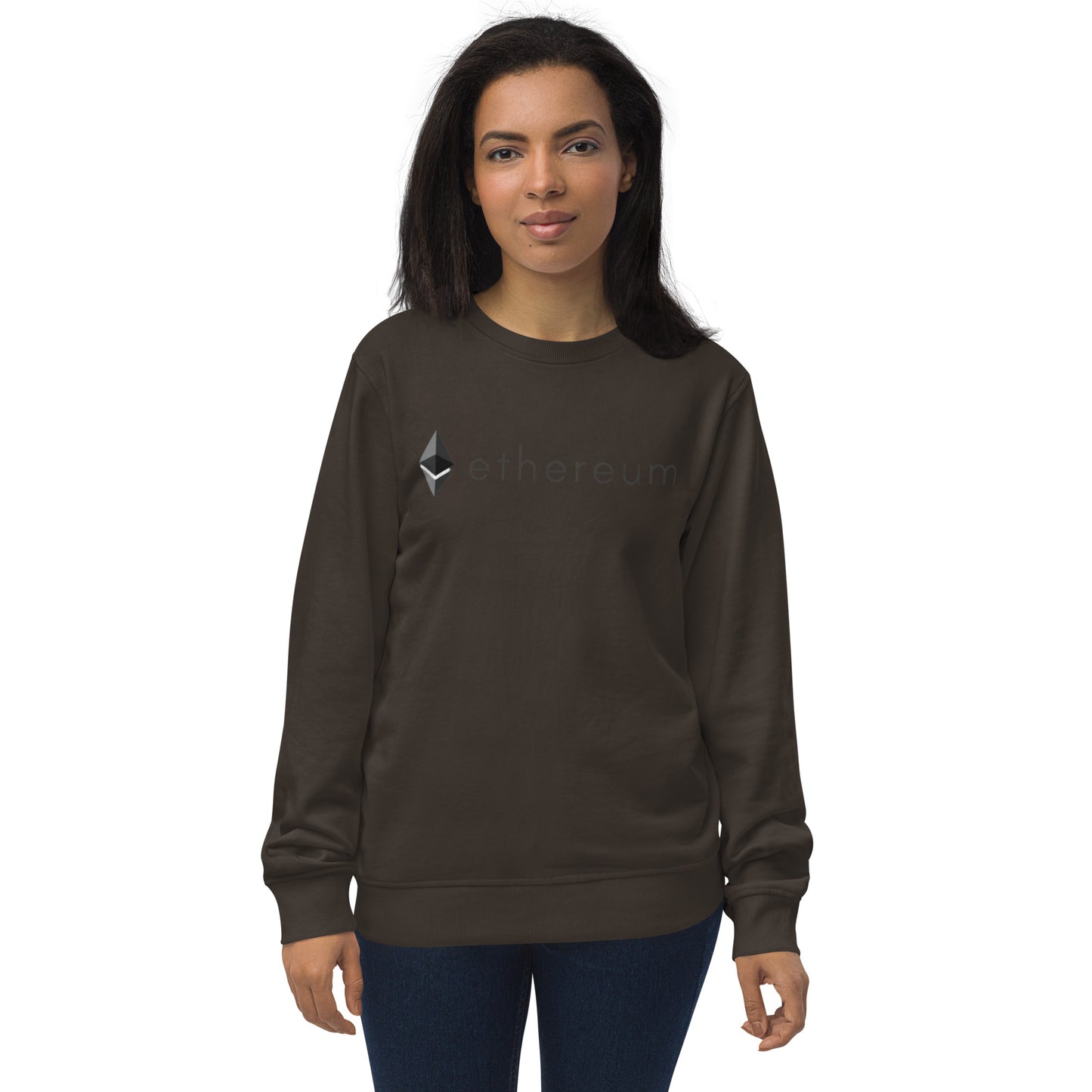 Ethereum - Unisex organic sweatshirt