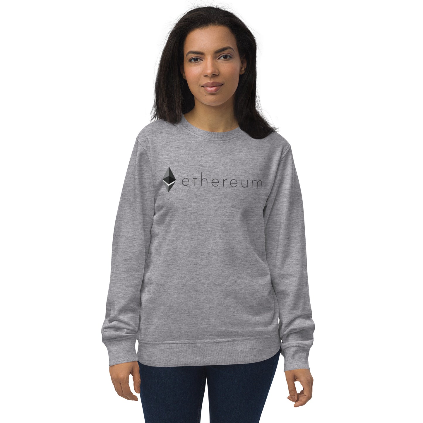 Ethereum - Unisex organic sweatshirt