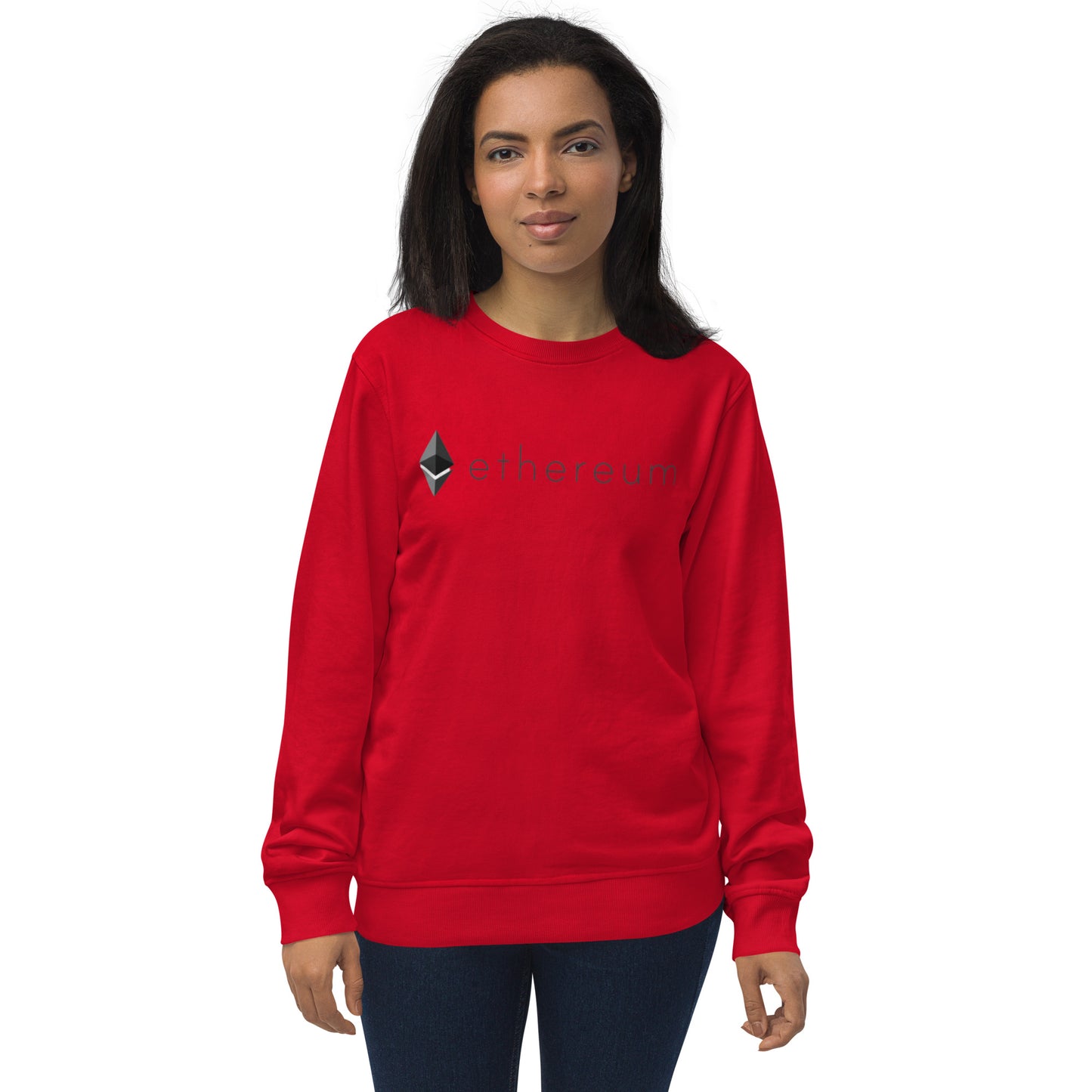 Ethereum - Unisex organic sweatshirt