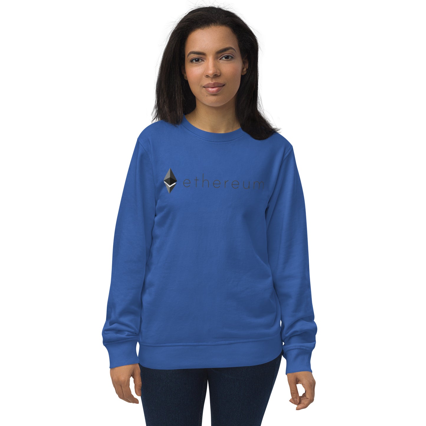 Ethereum - Unisex organic sweatshirt