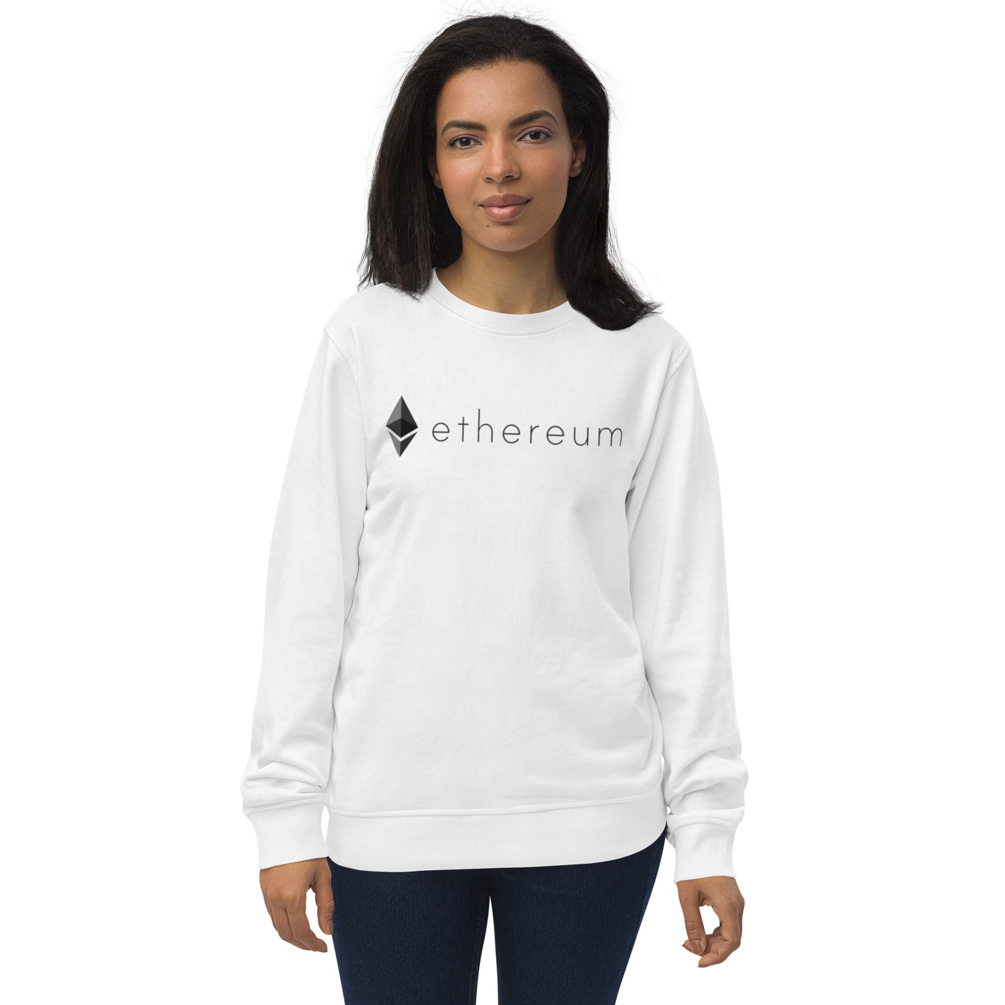 Ethereum - Unisex organic sweatshirt