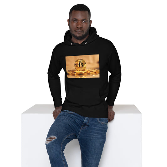 Bitcoin (Golden Image) - Unisex Hoodie