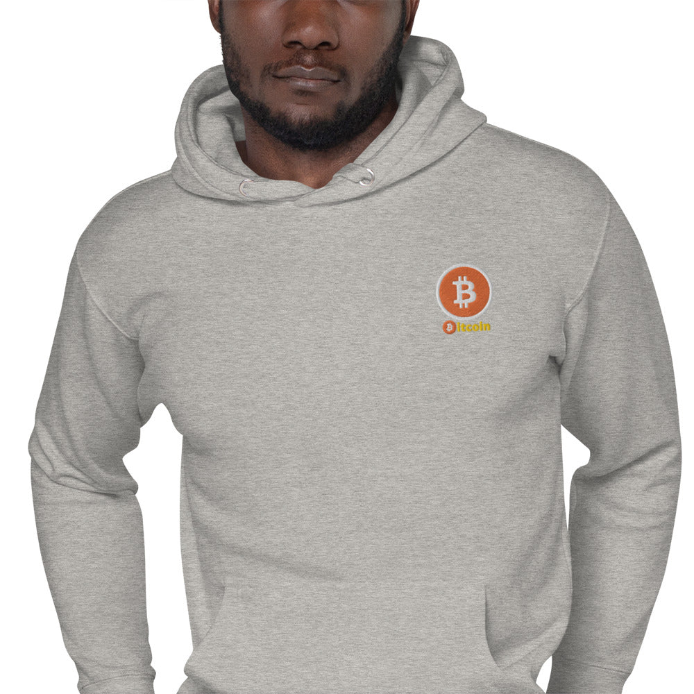 Bitcoin (Text) - Unisex Hoodie