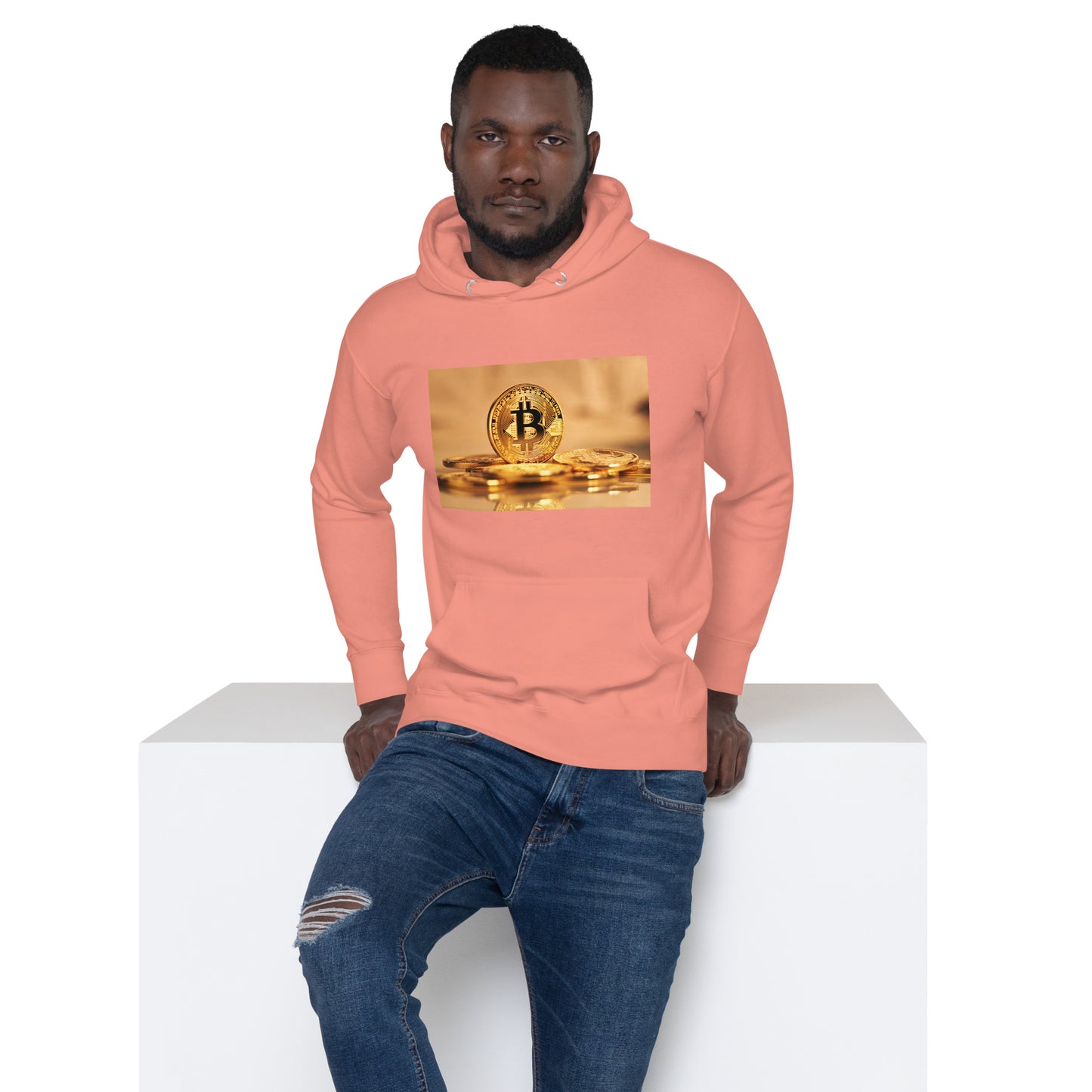 Bitcoin (Golden Image) - Unisex Hoodie