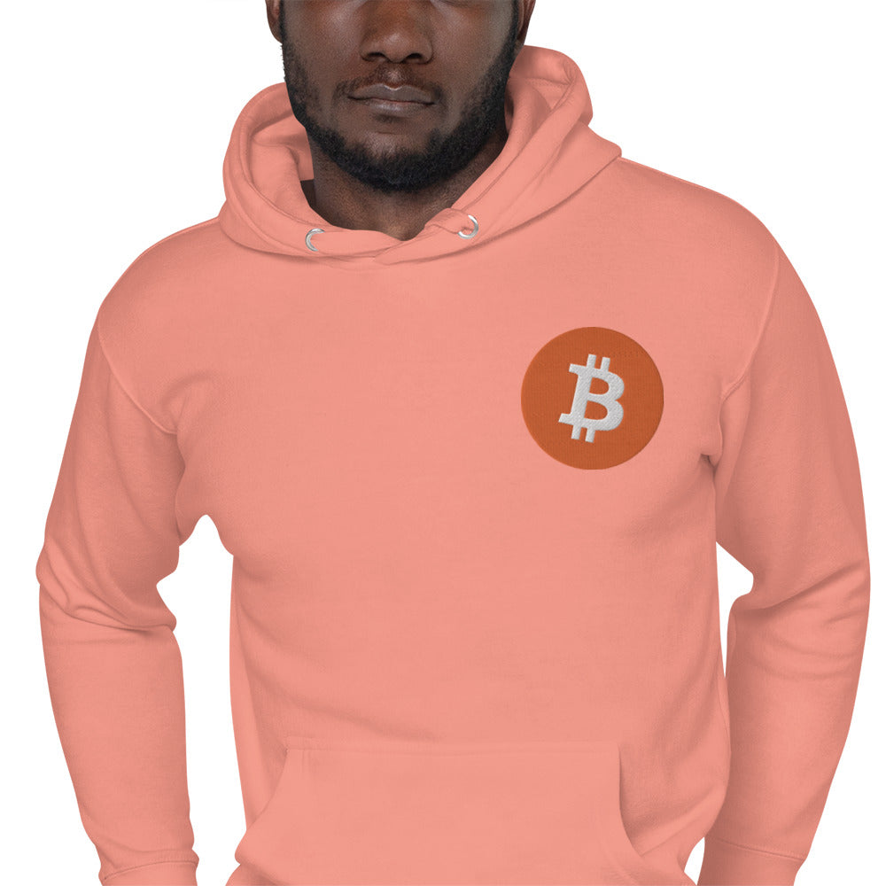 Bitcoin (Back Image) - Unisex Hoodie