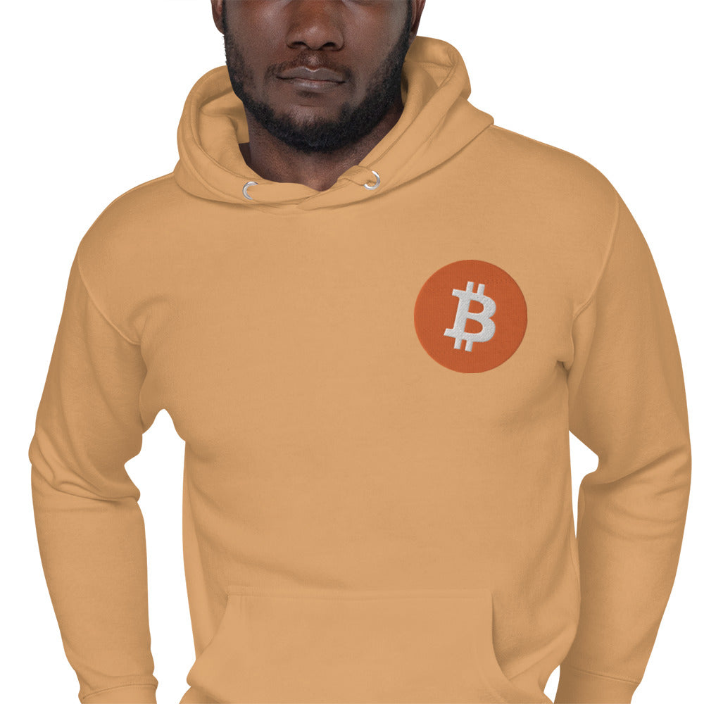 Bitcoin (Back Image) - Unisex Hoodie