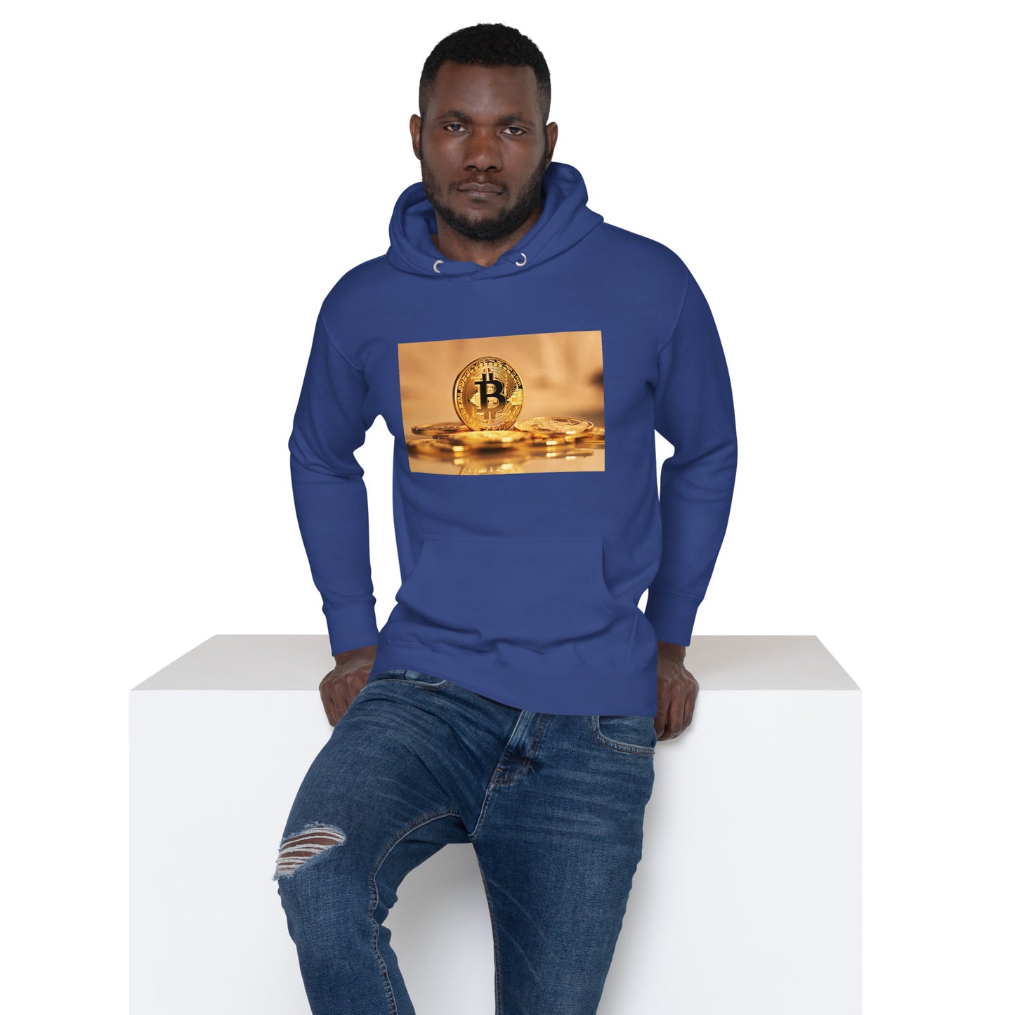 Bitcoin (Golden Image) - Unisex Hoodie