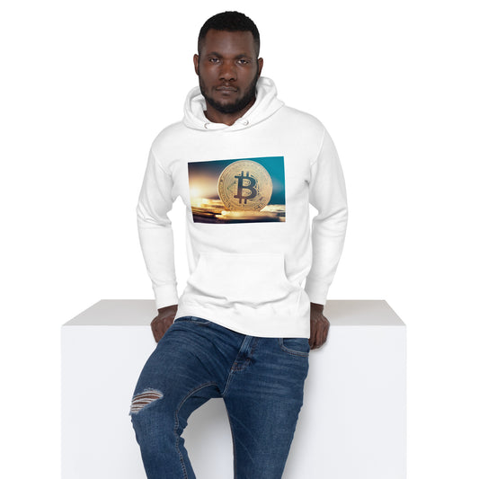 Bitcoin Coins (Image) - Unisex Hoodie