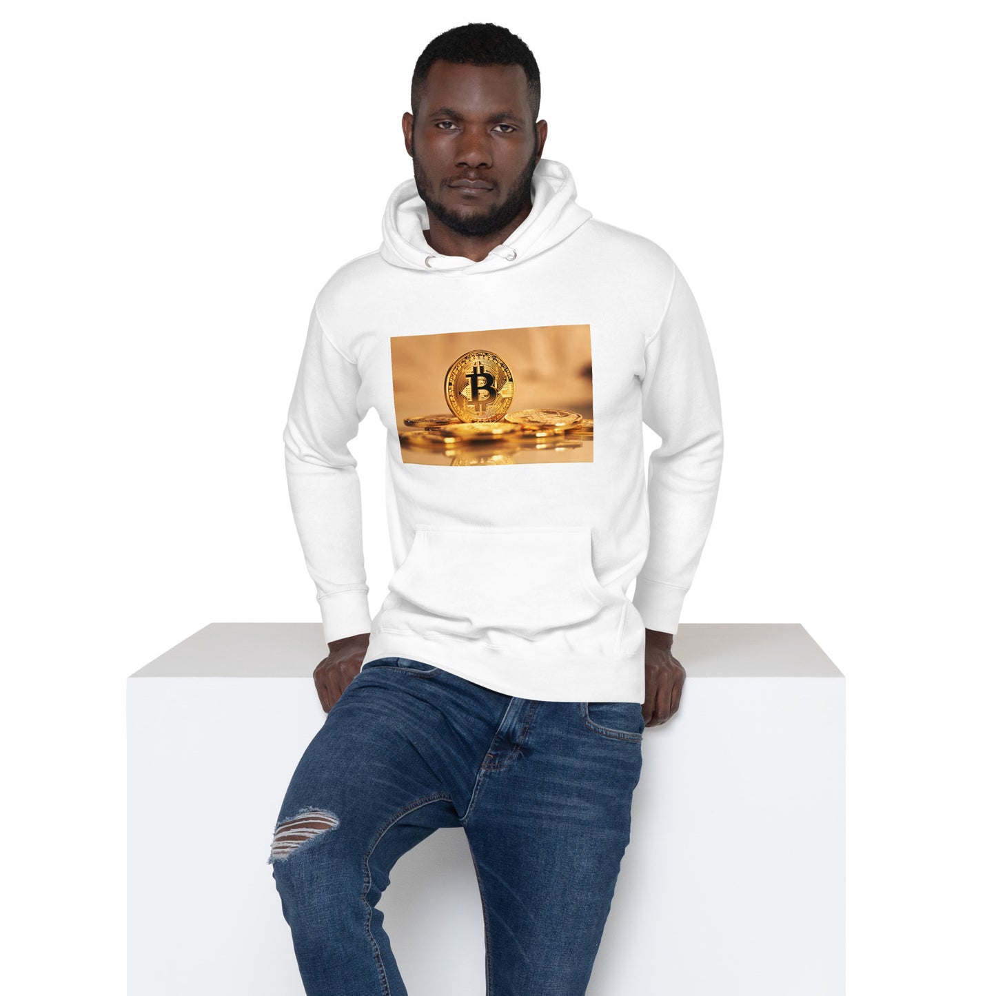 Bitcoin (Golden Image) - Unisex Hoodie