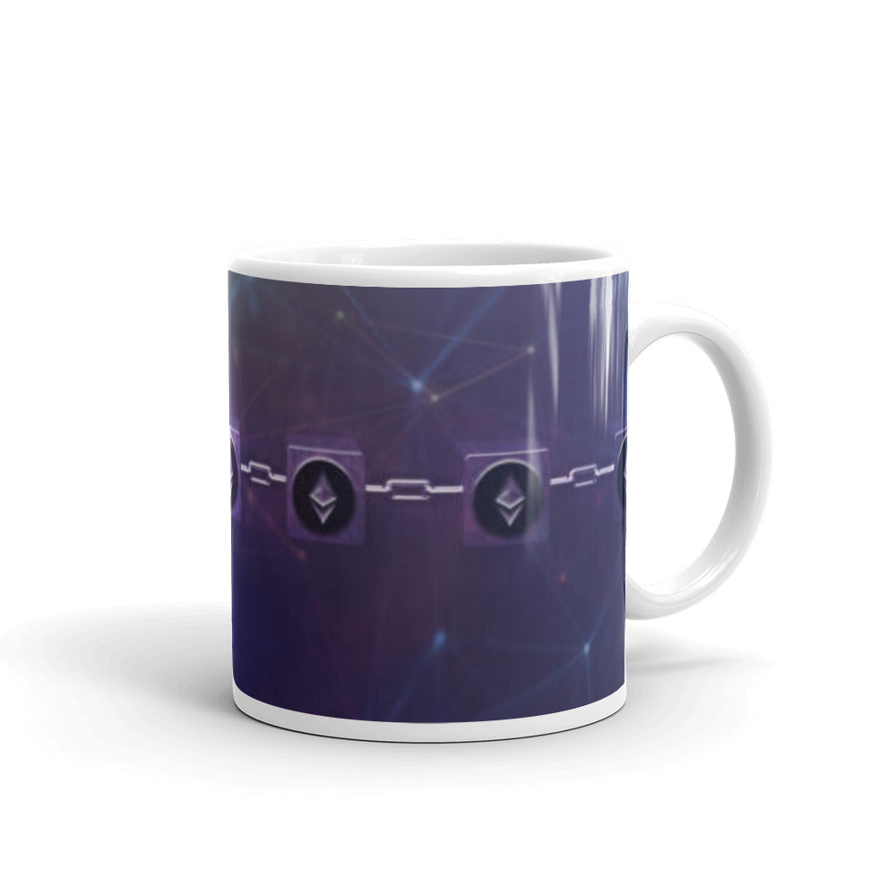 Ethereum - White glossy mug