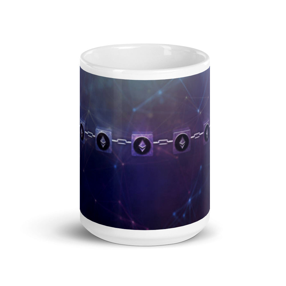 Ethereum - White glossy mug