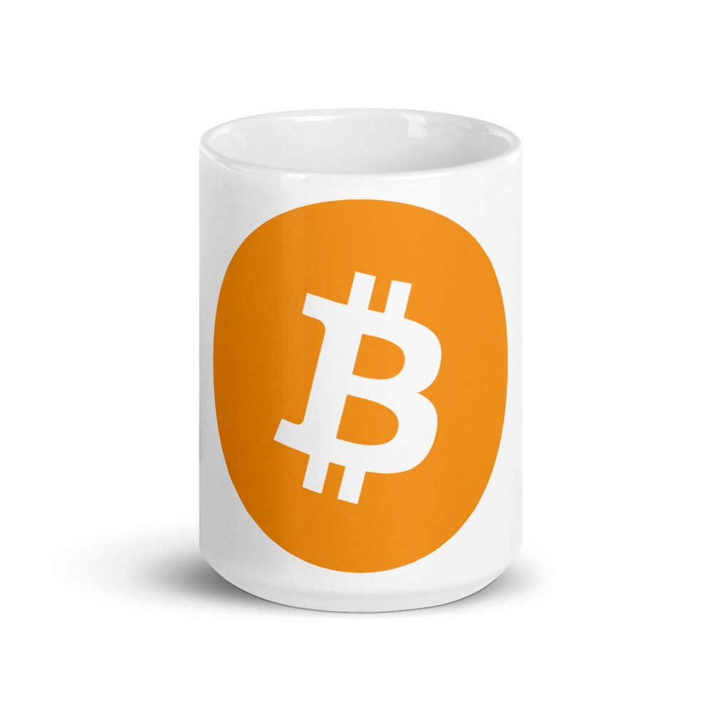 Bitcoin Original - White glossy mug