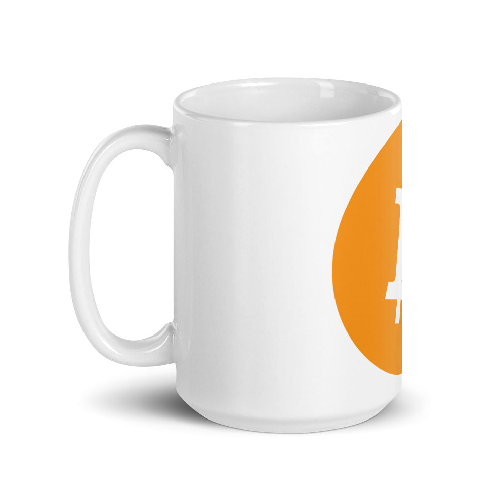 Bitcoin Original - White glossy mug