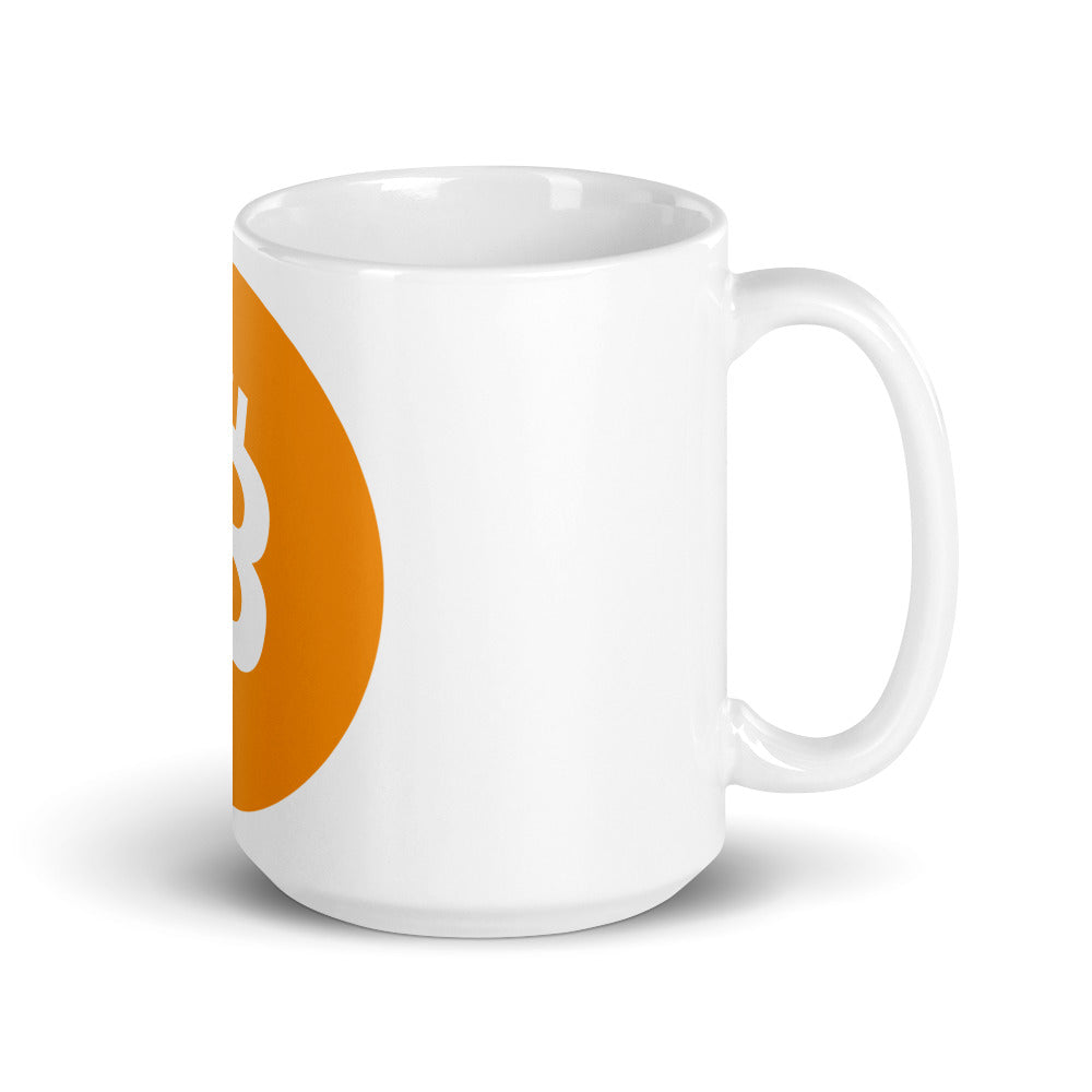 Bitcoin Original - White glossy mug